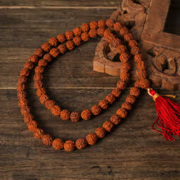 Abhimantrit 5-Mukhi Rudraksha Mala