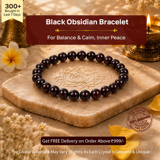Black Obsidian Bracelet for Protection from Negativity