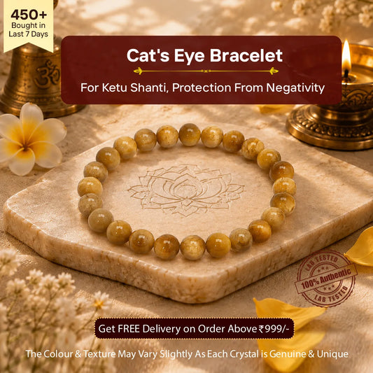 Cat's Eye Bracelet for Ketu Shanti