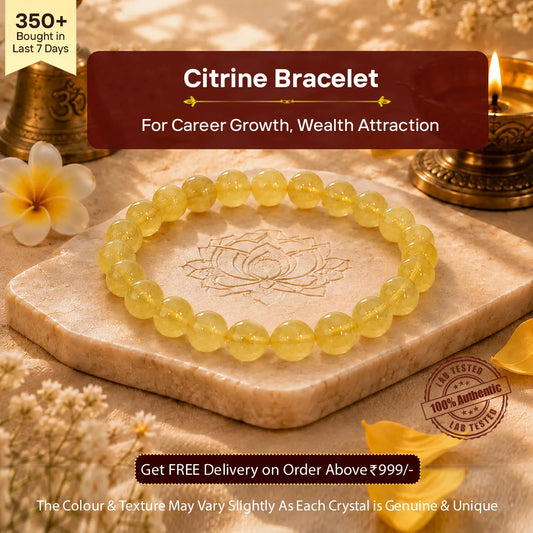 Citrine Bracelet for Dhanu (Sagittarius)