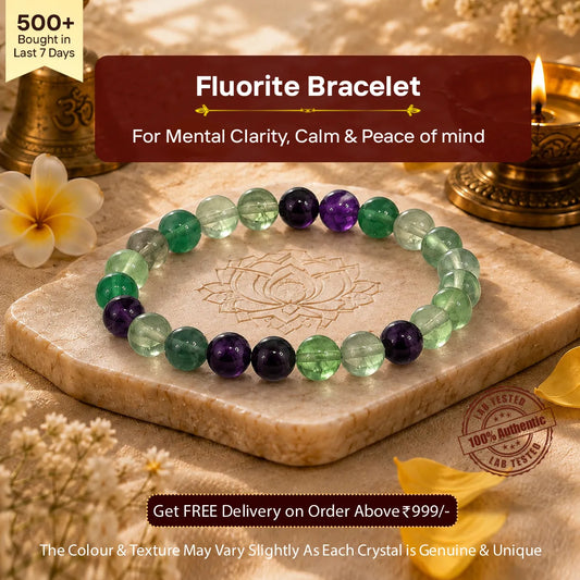 Fluorite Bracelet for Focus & Mental Clarity