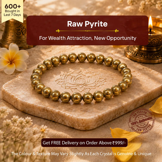 Raw Pyrite Bracelet