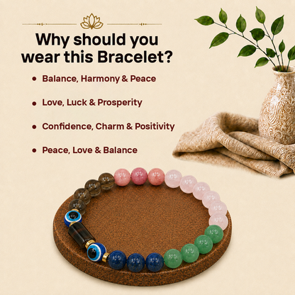 Tula (Libra) Rashi Panch Ratna Bracelet