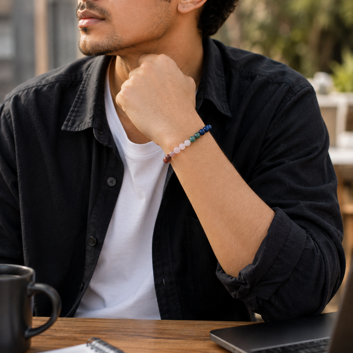 Tula (Libra) Rashi Panch Ratna Bracelet