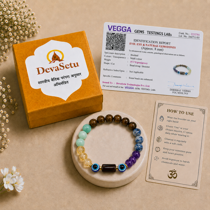 Mithun (Gemini) Rashi Panch Ratna Bracelet
