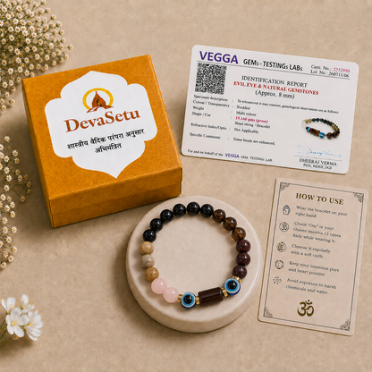 Vrischik (Scorpio) Rashi Panch Ratna Bracelet
