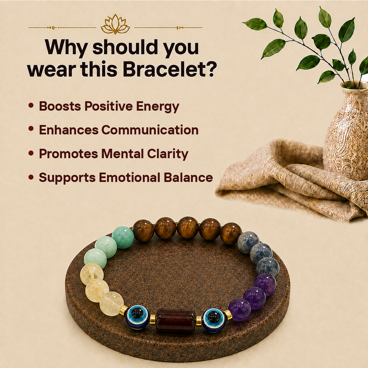 Mithun (Gemini) Rashi Panch Ratna Bracelet